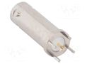 Connector: BNC; socket; female; straight; 50Ω; THT; on PCBs; PTFE AMPHENOL RF 112553