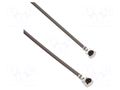 Cable; AMC female,both sides; angled; 0.05m; 50Ω AMPHENOL RF A-1PA-113-050G2