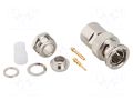 Connector: coaxial; plug; male/female; TWINAX; soldering,clamp AMPHENOL RF 031-2226-1051