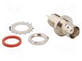 Connector: BNC; socket; female; straight; 50Ω; soldering; PTFE AMPHENOL RF 031-238