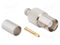 Connector: BNC; plug; female; straight; 50Ω; soldering,crimped AMPHENOL RF 031-328-RFX