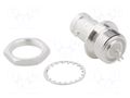 Connector: BNC; socket; female; straight; 50Ω; soldering; PTFE AMPHENOL RF 031-4890-1