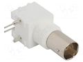 Connector: BNC; socket; female; angled 90°; 75Ω; THT; polypropylene AMPHENOL RF 031-71047
