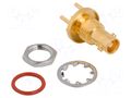 Connector: Micro BNC; socket; female; straight; 75Ω; HD-BNC; THT AMPHENOL RF 034-1099