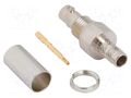 Connector: Micro BNC; socket; female; straight; 50Ω; HD-BNC; PTFE AMPHENOL RF 034-5063