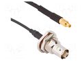 Cable; BNC female,MMCX male; straight; 1.219m; 50Ω AMPHENOL RF 095-850-206-048
