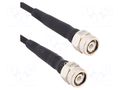 Cable; TNC male,both sides; straight; 0.61m; 50Ω AMPHENOL RF 095-850-220-024