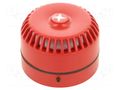Signaller: sound; red; Ø93x63mm EATON ELECTRIC ROLPX/SV/R/S/3-MAX