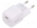 Power supply: switching; mains,plug-in; 5VDC,; 30W; 68x35x30mm Goobay ZSI-59716