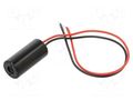 Module: laser; 1mW; red; dot; 635nm; 4.5÷5.5VDC; 15÷45mA PICOTRONIC DD635-1-5-12X25