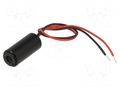 Module: laser; 1mW; red; dot; 635nm; 4.5÷5.5VDC; 15÷40mA PICOTRONIC DD635-1-5-15MM/1CM