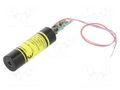 Module: laser; 1mW; green; dot; 532nm; 2.7÷3.3VDC; 125÷375mA PICOTRONIC LFD532-1-3001