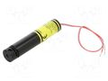 Module: laser; 5mW; green; line; 532nm; 2.7÷3.3VDC; 50÷350mA; 90° PICOTRONIC LFL532-5-3F1300