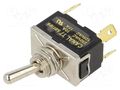 Switch: toggle; Pos: 2; DPST; OFF-ON; 10A/250VAC; Leads: connectors CANAL ELECTRONIC T7A21A3B2H5R