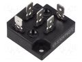 Bridge rectifier: three-phase; Urmax: 600V; If: 30A; Ifsm: 400A; THT SHINDENGEN S30VT60-4000