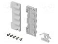 Cap set; for profiles; ALURAIL; 2pcs. BOPLA AR-75/31-KS-2