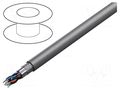 Wire; Xtra Guard® Flex; 5x2x26AWG; PVC; dark grey; 300V; 30.5m ALPHA WIRE 86505CY-SL005