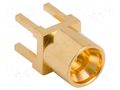 Connector: coaxial; socket; male; SMPM; THT; on PCBs; straight; 50Ω AMPHENOL RF 925-138J-51P