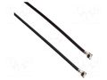 Cable; AMC4 female,both sides; angled; 0.15m AMPHENOL RF A-2PA-113-150B2