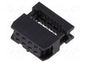 Connector: IDC; plug; female; PIN: 8; IDC; for ribbon cable; 2.54mm AMPHENOL COMMUNICATIONS SOLUTIONS T812108A100CEU