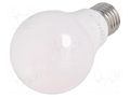 LED lamp; warm white; E27; 230VAC; 10W; 200°; 3000K; 3pcs. GTV Poland GT-A60WW10W-3