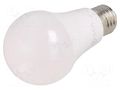 LED lamp; warm white; E27; 230VAC; 12W; 200°; 3000K; 3pcs. GTV Poland GT-A60WW12W-3