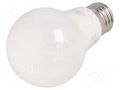 LED lamp; white warm; E27; 230VAC; 8.8W; 200°; 3000K; 3pcs. GTV Poland GT-A60WW9W-3