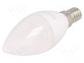 LED lamp; cool white; E14; 230VAC; 260lm; 3W; 160°; 6400K GTV Poland LD-SMZGC30B-30