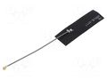 Antenna; 4G,LTE; 2dBi; linear; 56.59x16.53mm; -40÷85°C; IPEX YIC ATIFLTE-5717-80