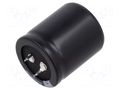 Capacitor: electrolytic; SNAP-IN; 10mF; 50VDC; Ø35x40mm; ±20%; JP CHANGZHOU HUAWEI ELECTRONIC JP1H103MS400S68CE0