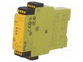 Module: safety relay; Usup: 24VDC; IN: 2; OUT: 5; PNOZ e1.1p C; IP40 PILZ PZ-784133