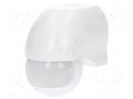 Motion sensor; wall mount; 230VAC; IP44; 12m; Range: 10s÷7min; 180° ORNO OR-CR-204/W