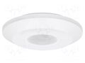 Motion sensor; wall mount; 230VAC; IP20; 8m; Range: 10s÷15min; 360° ORNO OR-CR-258