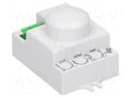 Microwave motion detector; wall mount; 230VAC; IP20; -20÷50°C ORNO OR-CR-216