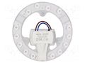Lamp: LED light panel; 4000K; 137mm; 230VAC; 12W; 1200lm; CRImin: 80 ADVITI AD-SW-6249L4