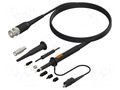 Probe: for oscilloscope; passive; 100MHz; 1: 1,10: 1; 3.5ns; 1.2m CAL TEST CT2674A