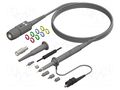 Probe: for oscilloscope; passive; 500MHz; 10: 1; In.imp: 10MΩ; 0.7ns CAL TEST CT3288RA
