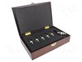 Attenuator; 50Ω; 3dB,6dB,8dB,10dB,14dB,20dB; 6pcs. CAL TEST CT3382A