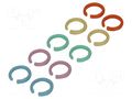 Identifier rings; oscilloscope probe CAL TEST CT3662