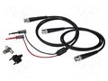 Set of cables and adapters; adapter x2,test leads x2; 50Ω CAL TEST CT3733