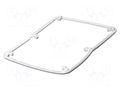 Gasket; elastomer thermoplastic TPE; BoPad; Colour: white BOPLA BOP-7.0DI-9016