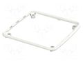 Gasket; elastomer thermoplastic TPE; BoPad; Colour: white BOPLA BOP-1212DI-9016