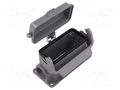Han B Base SM LC 1 Lever Metal Cover HARTING 09300162295