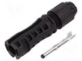 Connector: solar; plug; male; MC4 Evo stor; 47A; 1.5kV; straight STÄUBLI 32.0267P0001