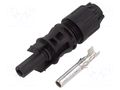 Connector: solar; plug; female; MC4 Evo 2; 53A; 1.5kV; straight STÄUBLI 32.0320P0001