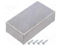 Enclosure: shielding; X: 60mm; Y: 111mm; Z: 30mm; aluminium; natural GAINTA G0124F