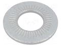 Washer; internally serrated; M12; D=27mm; h=3.1mm; spring steel BOSSARD B12/BN84530