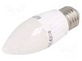 LED lamp; warm white; E27; 230VAC; 1000lm; 10W; 160°; 3000K GTV Poland LD-SMDC37C-10