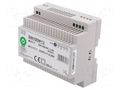 Power supply: switching; for DIN rail; 100W; 12VDC; 0÷8.3A; OUT: 1 POS POS-DIN100W12