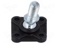 Bearing: flange; with assembly stem; lubricant-free; -30÷80°C IGUS GFSM-10-AG